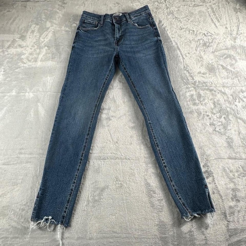 Kensie High Rise Skinny Jeans Women 28 Blue The Kelsey Vintage luxe Streetwear